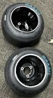 Go Kart Racing Black Aluminum Wheels And Blue Maxxis Tires