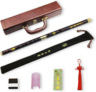 C Key Dizi Professional Rosewood Flute with Free Membrane & Glue & Protector Set