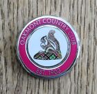 NEW Official Oakmont Country Club Oversized Dual Metal Golf Ball Marker PINK