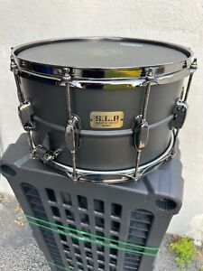 Tama SLP Big Black Steel Snare Drum 14 X 8 Preowned