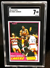 1981 Topps Basketball #21 Magic Johnson SGC 7 NM
