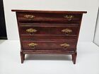 Vintage Wooden Chest of Drawers  Jewelry Box