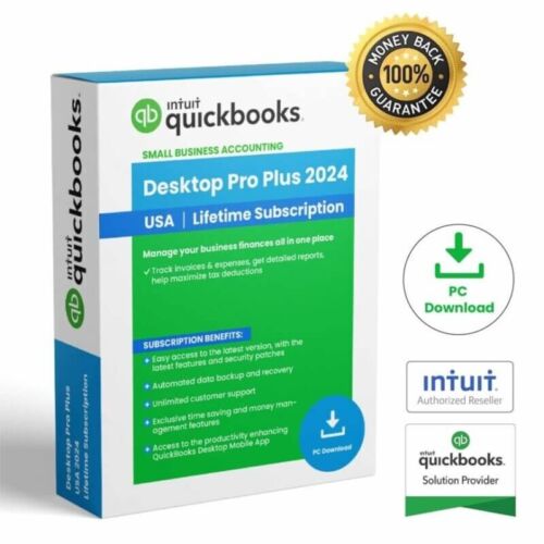 QuickBooks Desktop Pro 24 - Premier Pro -Enterprise Acountant |Read Description|