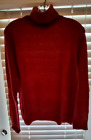 Apt 9 Women’s 100% Cashmere Turtleneck Sweater Red Size L