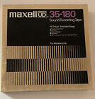 Maxell UD 35-180 10 1/2” Metal Reel To Reel Sound Recording Tapes 1/4”