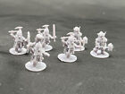 6 Dwarf Mini Figures Army Builder DND Dungeons & Dragons Miniatures 28mm 32mm