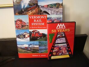 Vermont Rail System Railway Bob Jones book and VTR video DVD