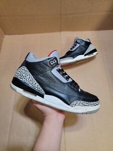 Size 11 - Jordan 3 Black Cement Retro release 2011