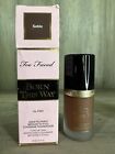 Too Faced Born This Way Natural Finish Foundation - SABLE - Full Size BNIB