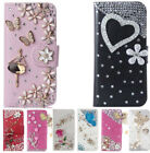 For ZTE Blade Vantage 2/Quest 5 Z3351S CASE Leather Bling stand Cover + strap