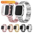 Stainless Steel Band Strap Case For iWatch Apple Watch Series 5 4 3 2 44/42/38mm