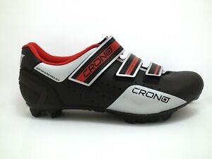 Crono CX-4 Mountain Bike Stylish Shoe in Nylon Black -Italian Classic Bike Shoe