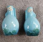 Vintage Roseville Pottery  Wincraft Baby Blue  Vase Made in USA! 1948