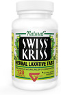 Swiss Kriss Herbal Laxative Tablets, Gentle & Natural Laxatives for Constipation