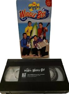 THE WIGGLES Wiggle Bay VHS Video Tape Songs Wiggle Musical Rare 2003 -FREE SHIP-