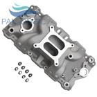 Dual Plane Intake Manifold for Small Block Chevy 305 327 350 400 57-86 High Rise (For: Chevrolet)