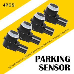 4 Reverse Backup Parking Bumper Park Assist Object Sensor 15239247 For GMC Chevy