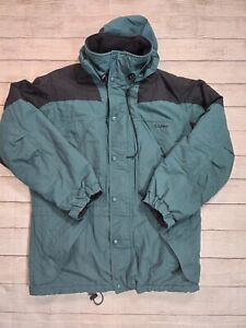 Vintage LL Bean Outdoors Men’s Medium Jacket/coat green black hood