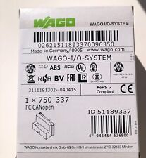 750-337 New in Box WAGO 750-337 Buscoupler DeviceNet Module PLC Adapter 750337