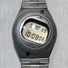 Seiko Speedmaster Giugiaro Model A828-4020 Men's Watch Silver 1983 Vintage