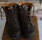 Wolverine Mens Work Boots Size 13, Preowned, Brown, Stock #W10303, Steel Toe
