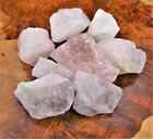 Rough Rose Quartz Crystal (1/2 lb) 8 oz Bulk Wholesale Lot Half Pound Stones