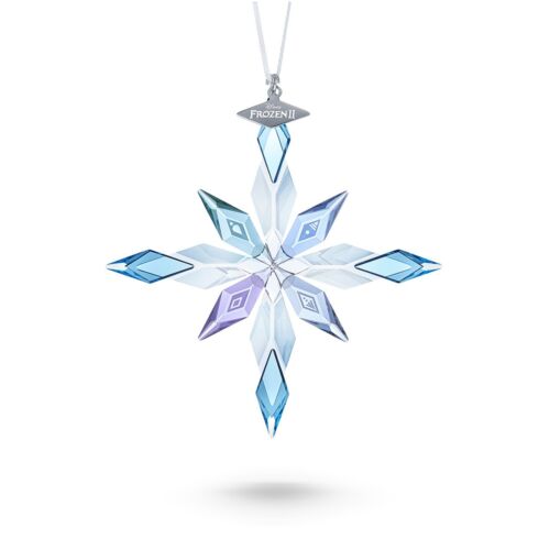 Swarovski Disney Frozen 2 Snowflake Ornament Blue #5492737 New in Box Authentic
