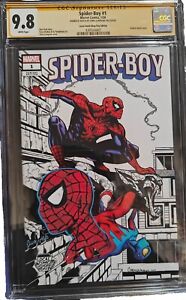 Spider-boy #1 9.8 Signed & Scetched, LCSD Sketch Cover Variant