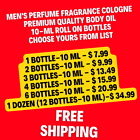 Men's Fragrance Perfume Body Oil Premium Quality 10ml Roll On-D-N-G INTENSO TYPE