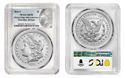 2021-S Morgan Dollar PCGS MS70 First Day of Issue 100th Anniv with Box&COA