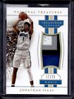New Listing2018 Panini National Treasures Jonathan Isaac 4 Color Game Worn Jersey Patch /25