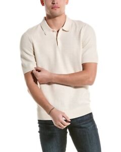 Magaschoni Textured Polo Sweater Men's