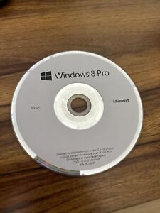 Microsoft Windows 8 Pro DVD Only No Key