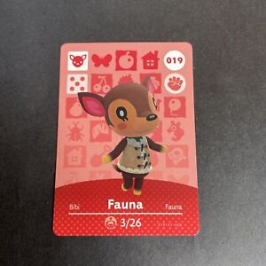 animal crossing amiibo card series 1 Fauna
