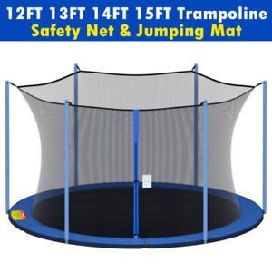Trampoline Replacement Pad Safety Net Round Trampoline Mat For 12 14 15FT Frame