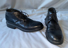 Guess Mens Size 12 Low Ankle Lace Up Black Dress Boots