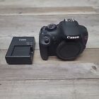 Canon EOS Rebel T5 Digital SRL Camera Body & Battery/charger Only. BROKE SCREEN