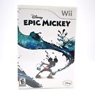 New ListingEpic Mickey (Nintendo Wii, 2010) Complete with Manual CIB Tested and Working