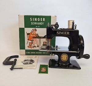 New ListingVintage Singer Sewhandy Model 20 Sewing Machine With Orig. Box & Accessories