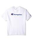 Champion T-Shirt Script Logo Boys Jersey Tee Cotton Jersey Athletic Fit Classic