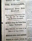First Battle of Lexington Missouri State Guard S. Price 1861 Civil War Newspaper