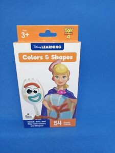 NEW Disney Learning - Pixar TOY STORY 4 - 54 Flash Cards - Colors & Shapes