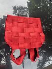 Harveys Unused Backpack Purse Rare Red Color Clean And Nice Quick Ship