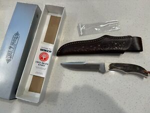 Boker Tree Brand Fixed Blade Stag Handle 504 HH. New In Box, $200+ New