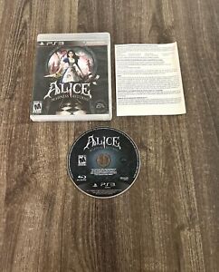 Alice: Madness Returns (Sony PlayStation 3, 2011)  No Manual! Tested & Working!