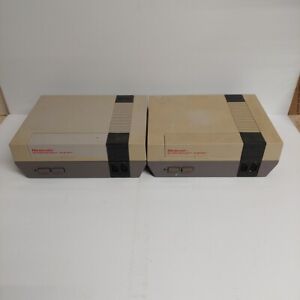 New ListingLot of Two Nintendo NES Consoles AS IS FOR PARTS OR REPAIR