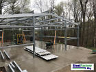 NEW - MADE IN USA Prefab 30x40x12 Rigid Beam Frame Garage Building Materials Kit
