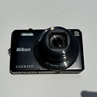 New ListingNikon COOLPIX S7000 16.0MP 20x WiFi Digital Camera Black + battery