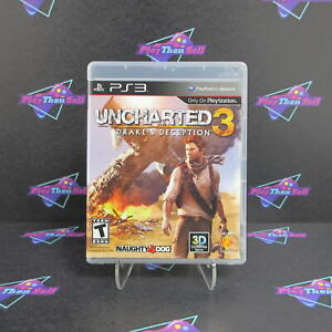 Uncharted 3 Drake's Deception PS3 Playstation 3 - Complete CIB