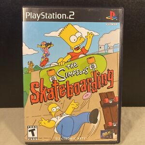 New ListingSimpsons Skateboarding (Sony PlayStation 2, 2002) Complete With Manuel